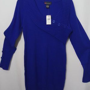 Dress by BodyC, cobalt Blue, size Large Bodycon